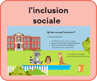 Social inclusion button