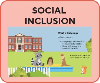 Social inclusion button